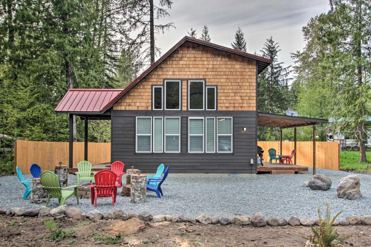 Cozy Cabin - 5 Miles To Mt Rainier National Park! 阿什福德 外观 照片